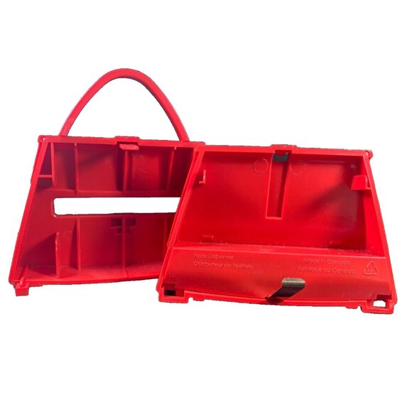 Post It Note Red Purse Dispenser for Pop-Up Post-It Note Pads in 3"x3" Weighted - Picture 5 of 5